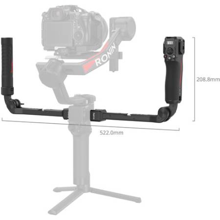SmallRig 4327 - podwójny uchwyt, wymiary